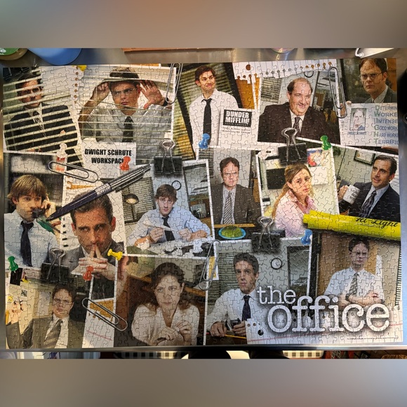3/$20 🧩 The Office 1000 Piece Jigsaw Puzzle by Aquarius - Picture 5 of 6